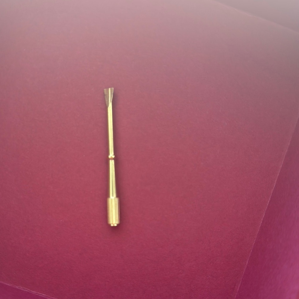 Authentic 100% Gold Precision Screwdriver